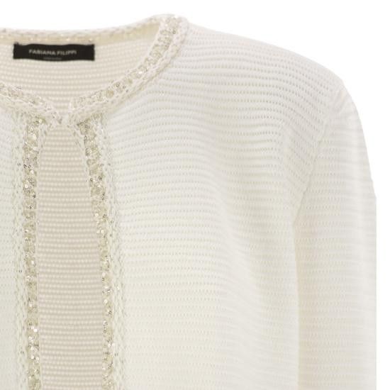 Fabiana Filippi FABIANA FILIPPI Women Suit Set MAD275F669 WHITE Size L / US 10 / IT 46 - 4 Thumbnail