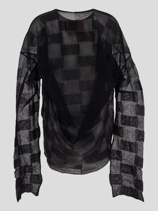 Uma Wang UMA WANG Women Hoodies UK7125 UW900 Black Size L / US 10 / IT 46 - 2 Thumbnail
