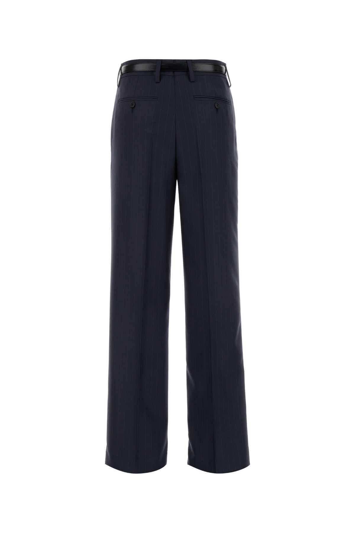 Prada Embroidered Wool Pant Size 26" / US 2 / IT 38 - 2 Thumbnail