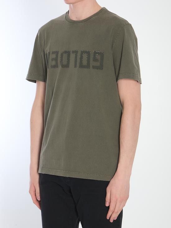 Golden Goose GOLDEN GOOSE Men T-Shirts GMP01220 GREEN Size US M / EU 48-50 / 2 - 2 Thumbnail