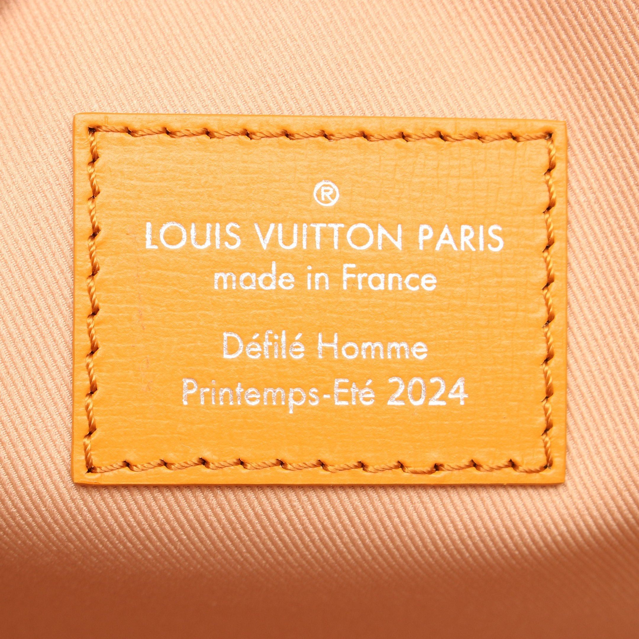 Louis Vuitton Louis Vuitton Shopper Tote Mm Saffron Handbag Bag Leather Orange Size ONE SIZE - 4 Thumbnail