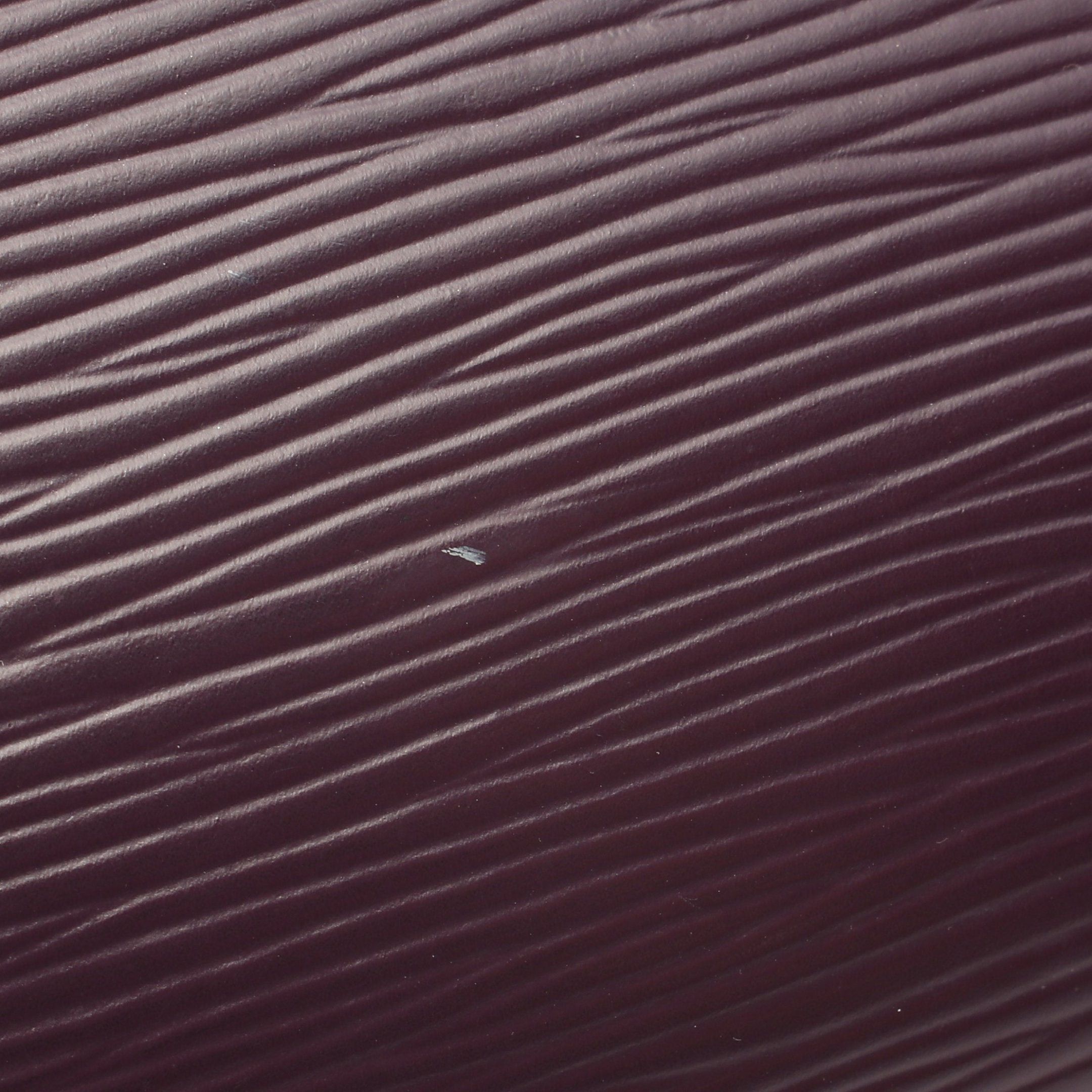 Louis Vuitton Louis Vuitton Pochette Accessoires Epi Cassis Handbag Leather Dark Purple Size ONE SIZE - 11 Thumbnail