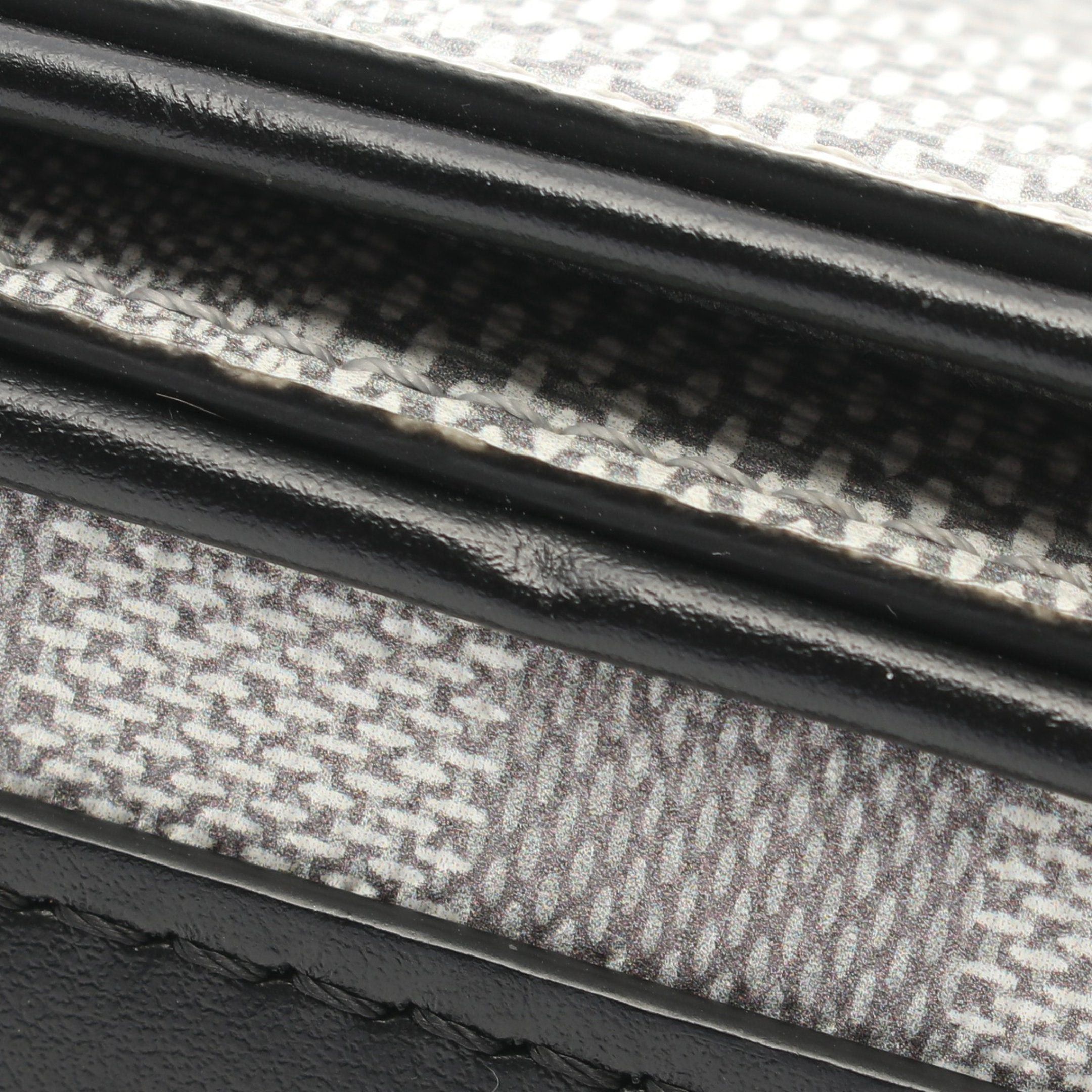 Louis Vuitton Louis Vuitton Studio Messenger Damier Graphite 3D Antarctica Shoulder Bag Leather Gray White Black Size ONE SIZE - 6 Thumbnail
