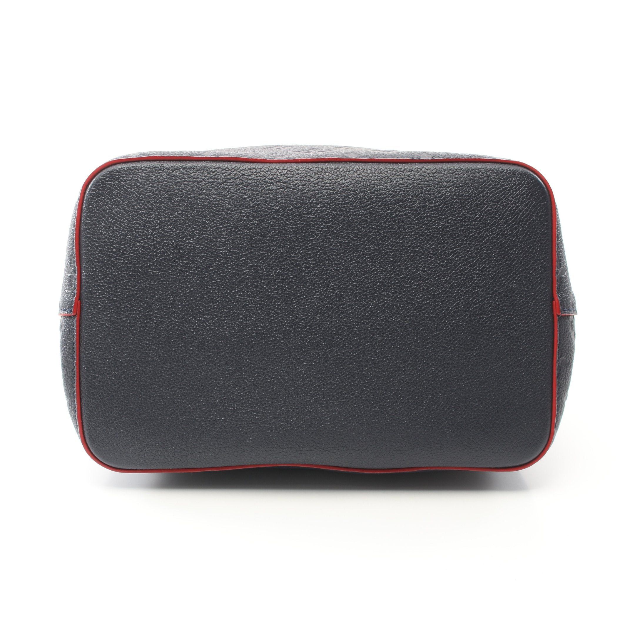 Louis Vuitton Louis Vuitton Neo Noe Monogram Empreinte Marine Rouge Shoulder Bag Leather Navy Size ONE SIZE - 12 Thumbnail