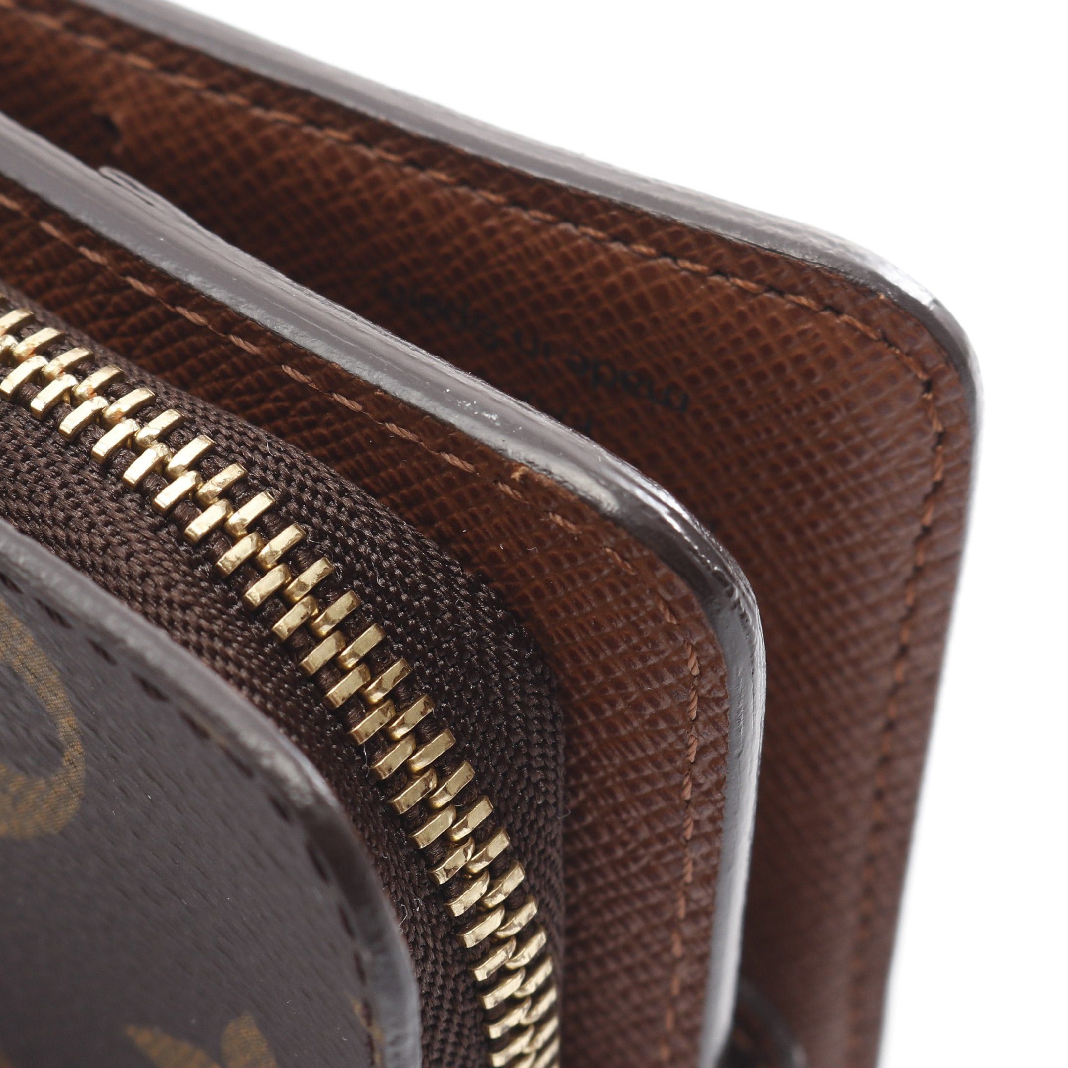 Louis Vuitton Louis Vuitton Compact Zip Monogram Bi-Fold Wallet Brown Size ONE SIZE - 7 Thumbnail