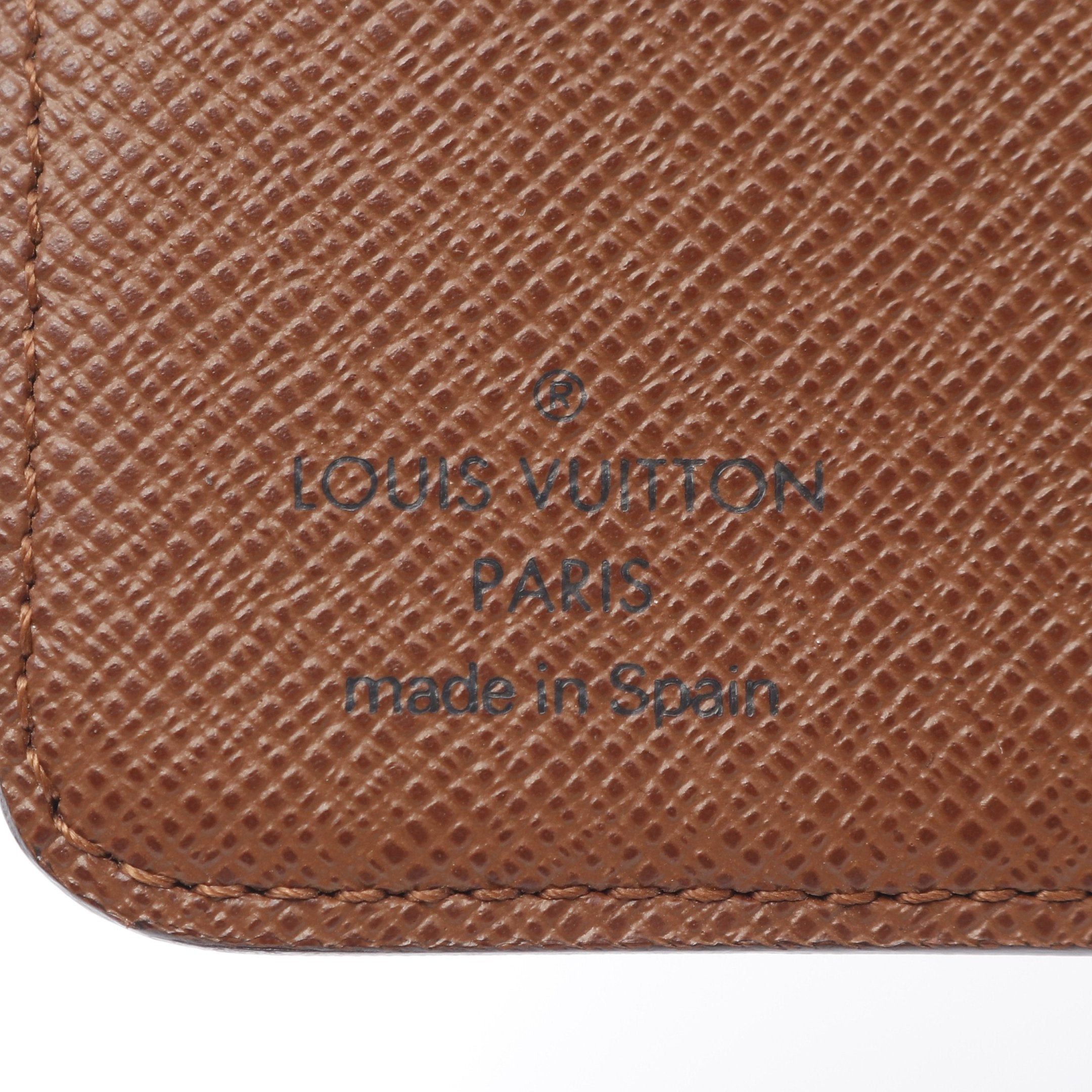 Louis Vuitton Louis Vuitton Compact Zip Monogram Bi-Fold Wallet Brown Size ONE SIZE - 4 Thumbnail
