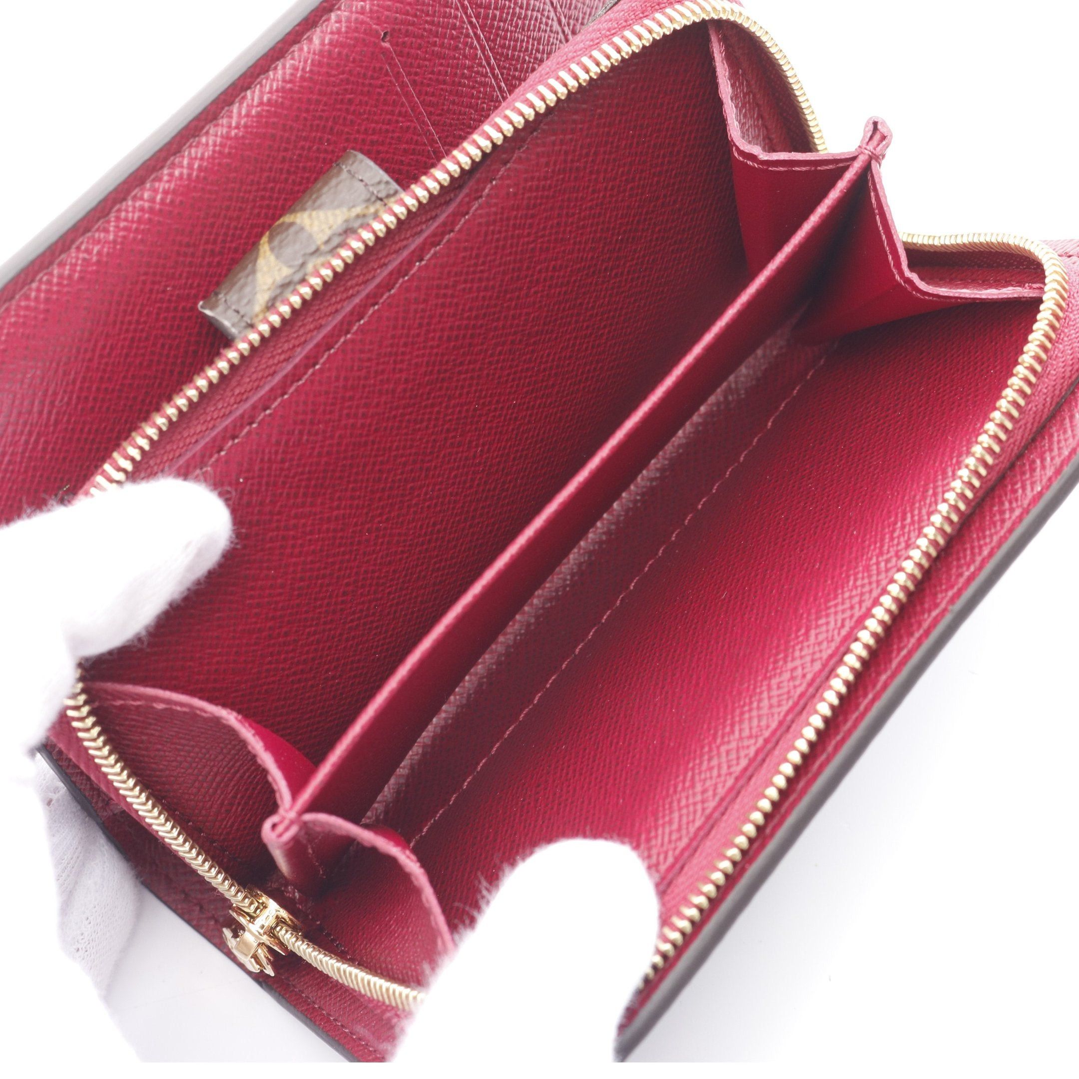 Louis Vuitton Louis Vuitton Portefeuil Juliet Monogram Fuchsia Bi-Fold Wallet Leather Brown Pink Purple Size ONE SIZE - 6 Thumbnail