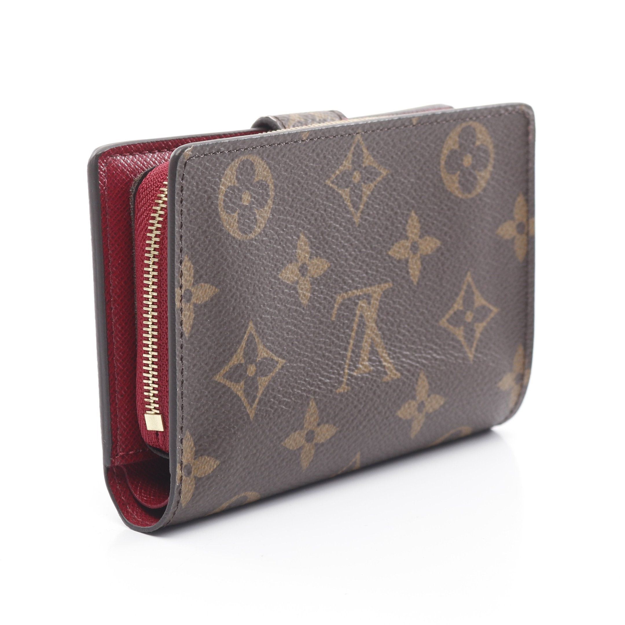 Louis Vuitton Louis Vuitton Portefeuil Juliet Monogram Fuchsia Bi-Fold Wallet Leather Brown Pink Purple Size ONE SIZE - 2 Thumbnail