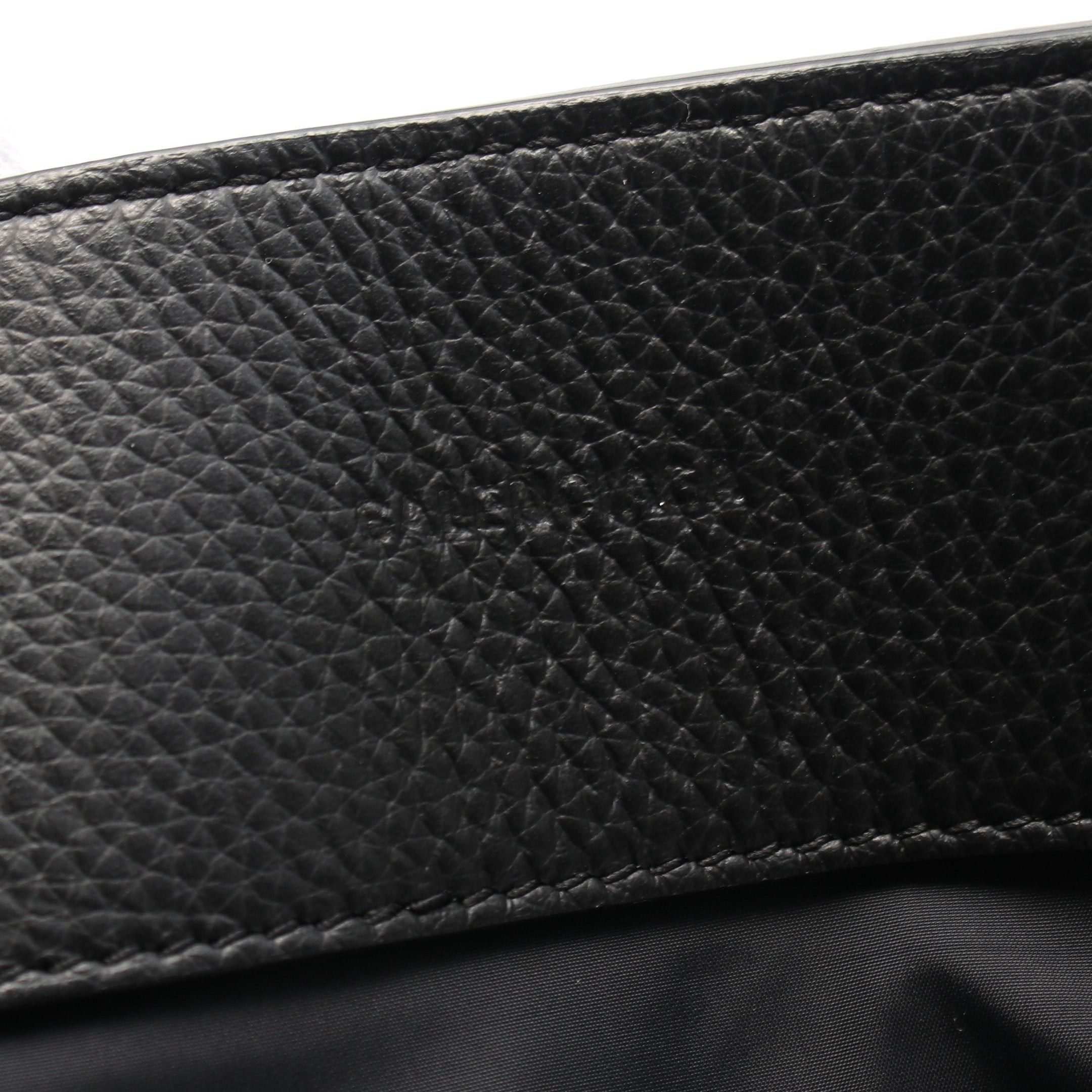 Balenciaga Balenciaga Car East-West Handbag Tote Bag Leather Black Size ONE SIZE - 4 Thumbnail