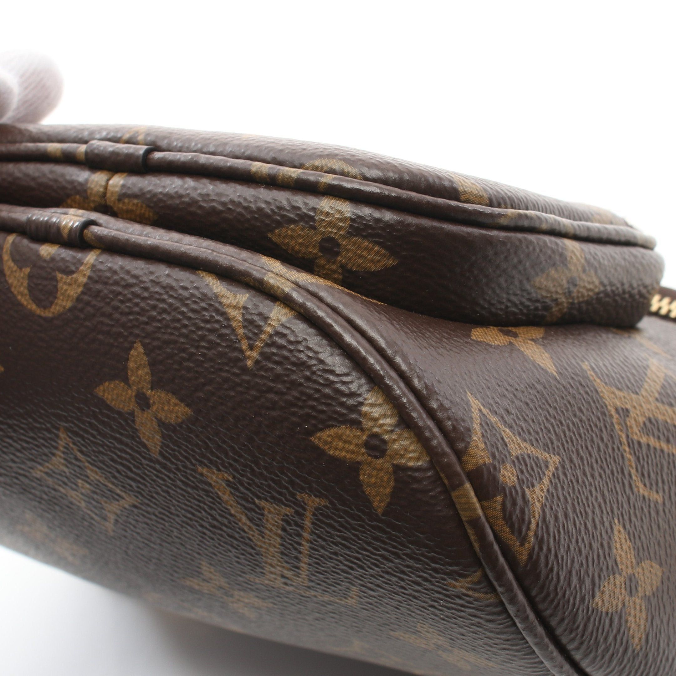 Louis Vuitton Louis Vuitton Mini Bum Bag Monogram Chain Handbag Leather Brown Size ONE SIZE - 5 Thumbnail
