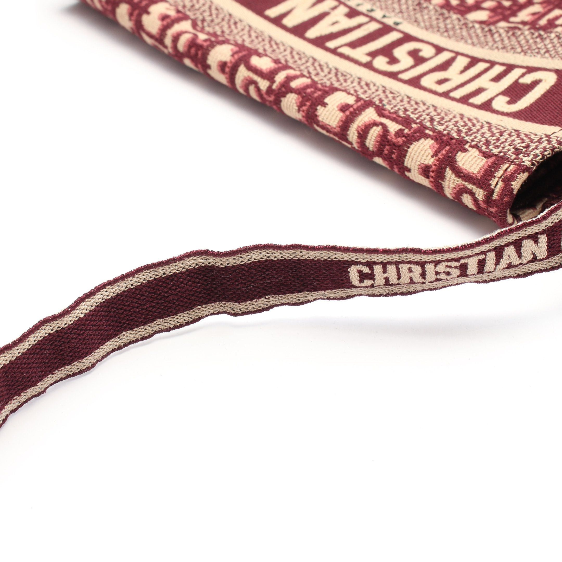 Dior Dior Dior Camp Oblique Shoulder Bag Canvas Bordeaux Beige Size ONE SIZE - 5 Thumbnail