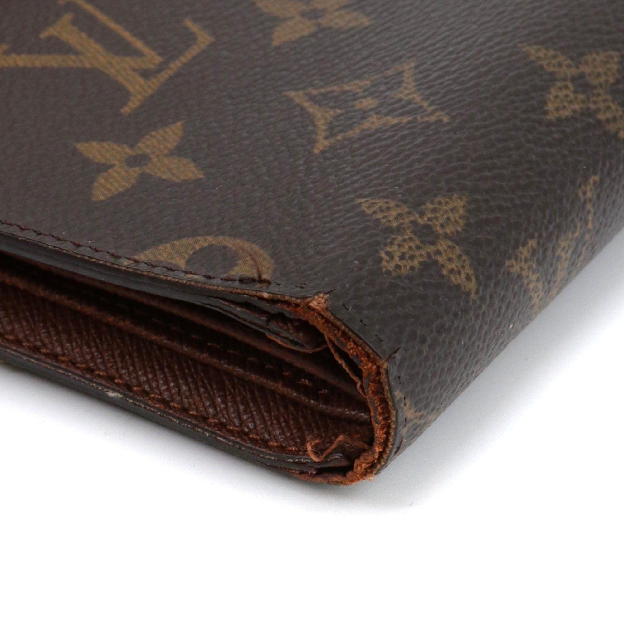 Louis Vuitton LOUIS VUITTON - Louis Vuitton Trésor wallet in monogram canvas Size ONE SIZE - 6 Thumbnail