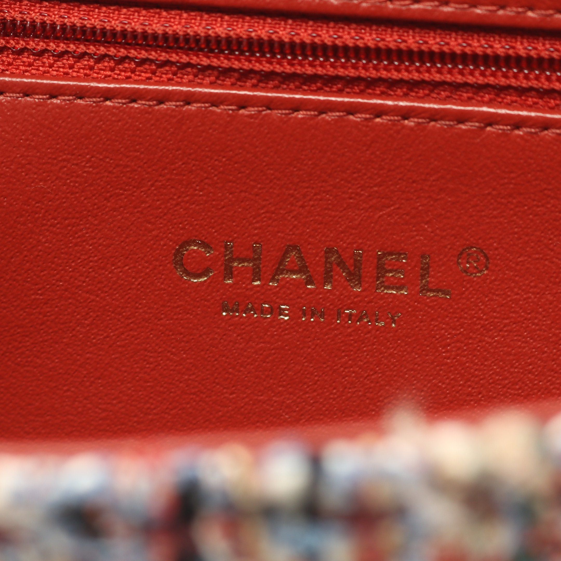 Chanel Chanel Coco Mark Chain Shoulder Bag Tweed Leather Brown Multicolor Gold Hardware Size ONE SIZE - 4 Thumbnail
