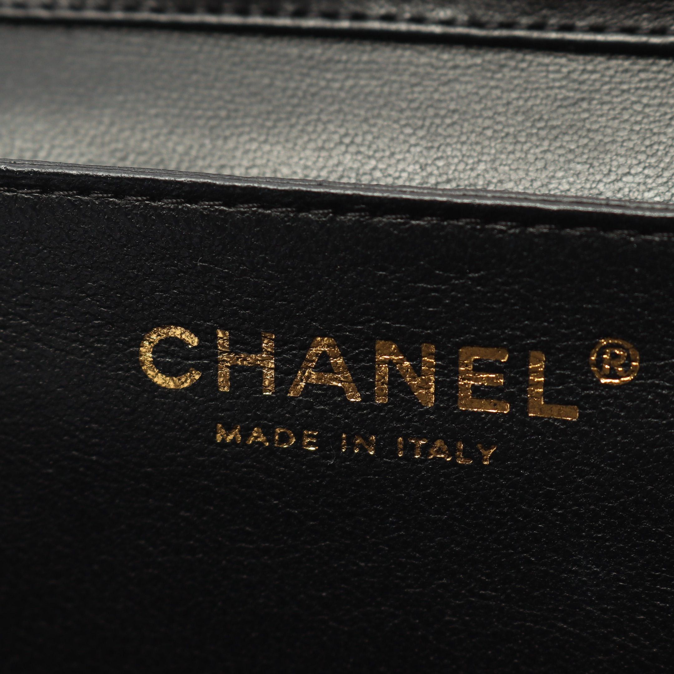 Chanel Chanel Matelasse Chain Shoulder Bag Suede Black Gold Hardware Rhinestone Fake Pearl Size ONE SIZE - 4 Thumbnail