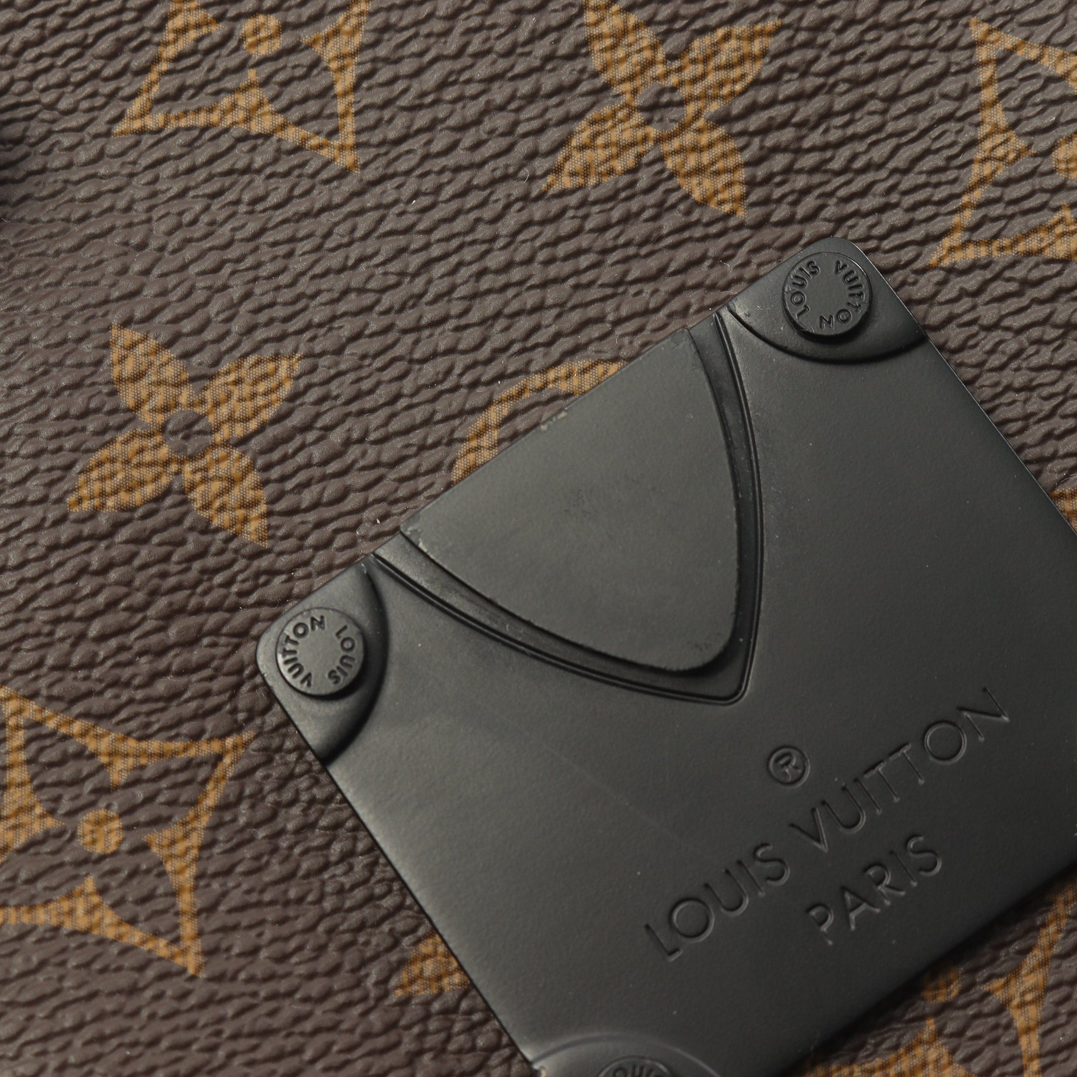 Louis Vuitton Louis Vuitton S-Lock Vertical Wearable Wallet Monogram Macassar Shoulder Bag Leather Brown Black Size ONE SIZE - 6 Thumbnail