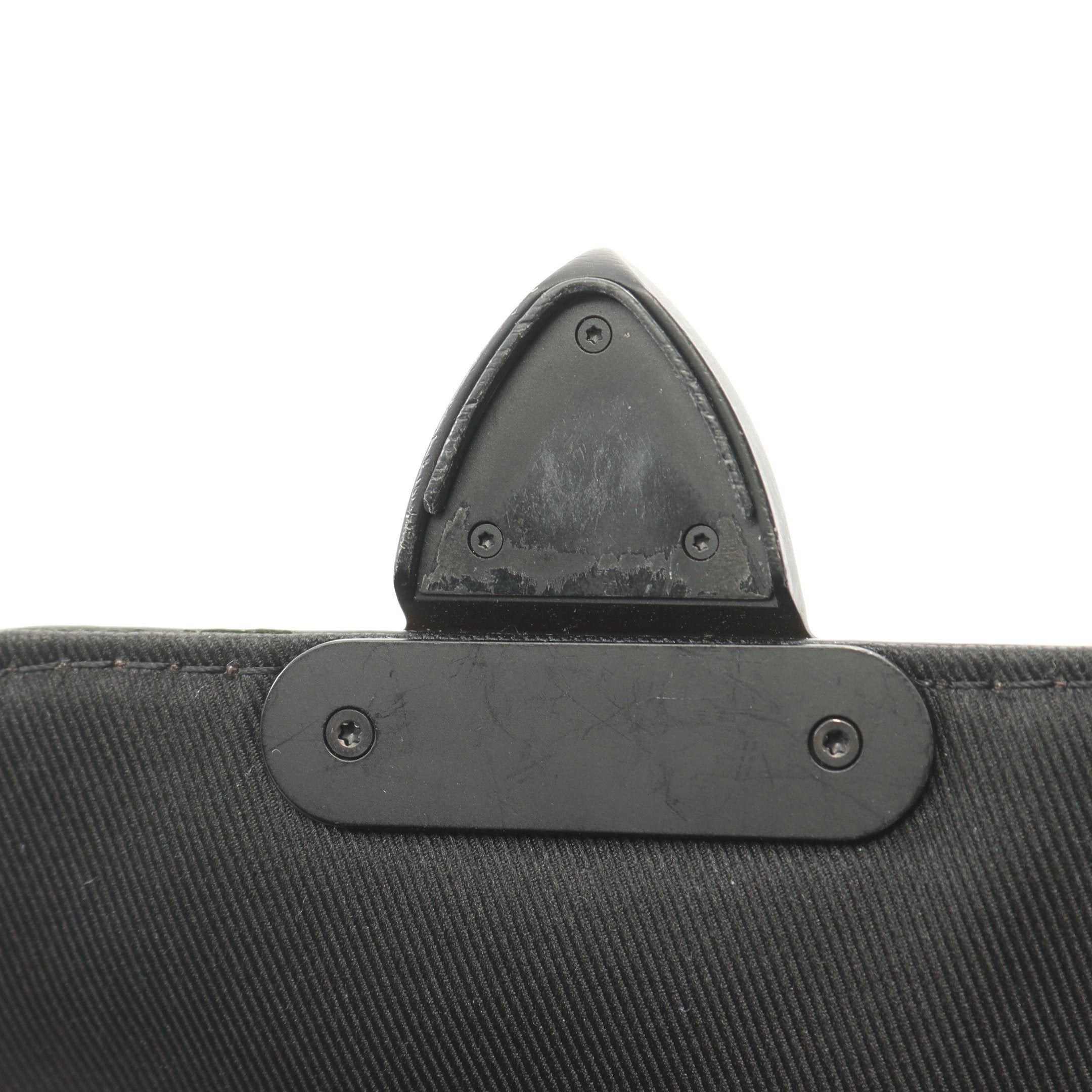 Louis Vuitton Louis Vuitton S-Lock Vertical Wearable Wallet Monogram Macassar Shoulder Bag Leather Brown Orange Size ONE SIZE - 6 Thumbnail