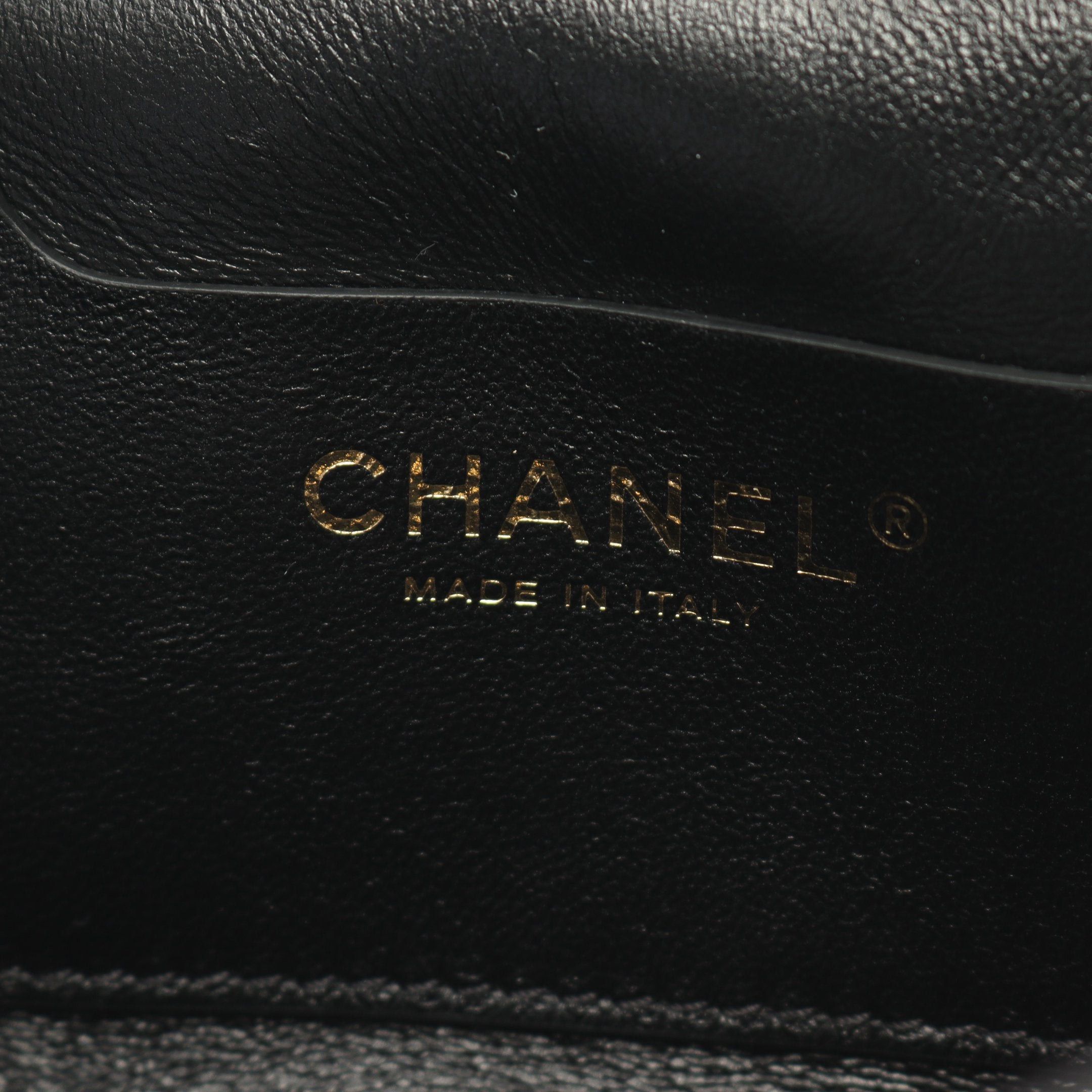 Chanel Chanel Matelasse Vanity Bag Chain Shoulder Leather Black Gold Hardware Size ONE SIZE - 4 Thumbnail