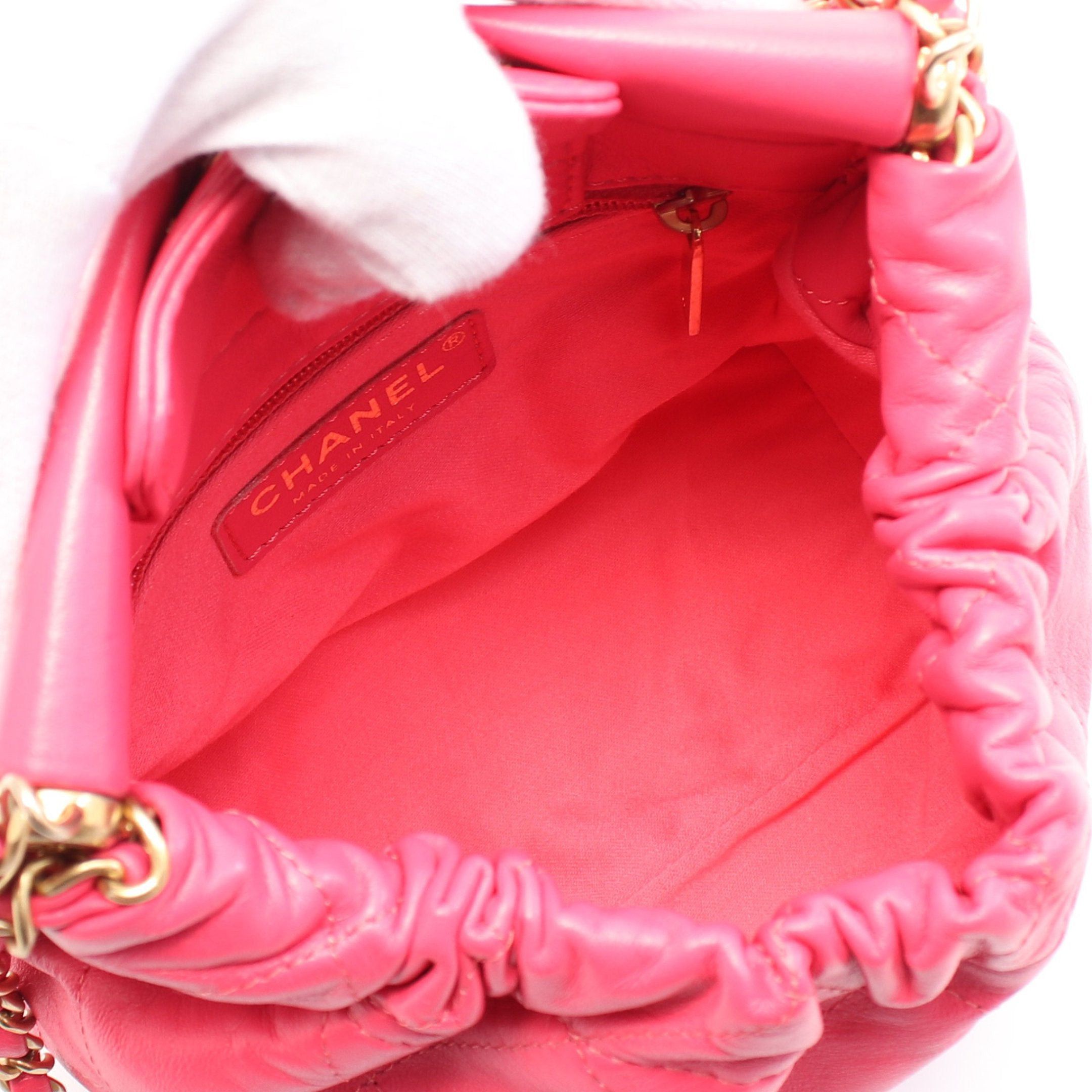 Chanel Chanel Vanity Bag Chain Shoulder Leather Pink Gold Hardware Size ONE SIZE - 3 Thumbnail