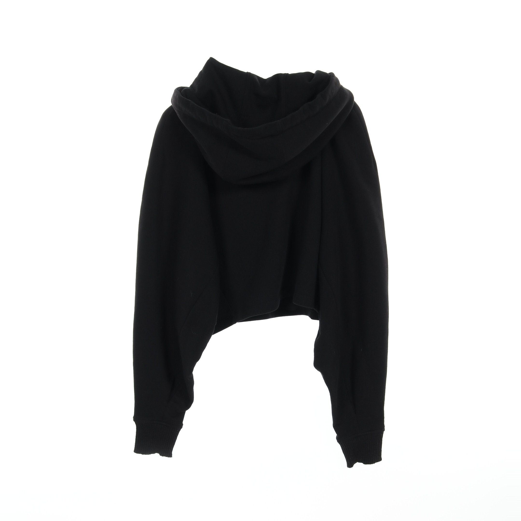 Loewe Loewe Anagram Cropped Booties Pullover Hoodie Cotton Black Size ONE SIZE - 2 Thumbnail