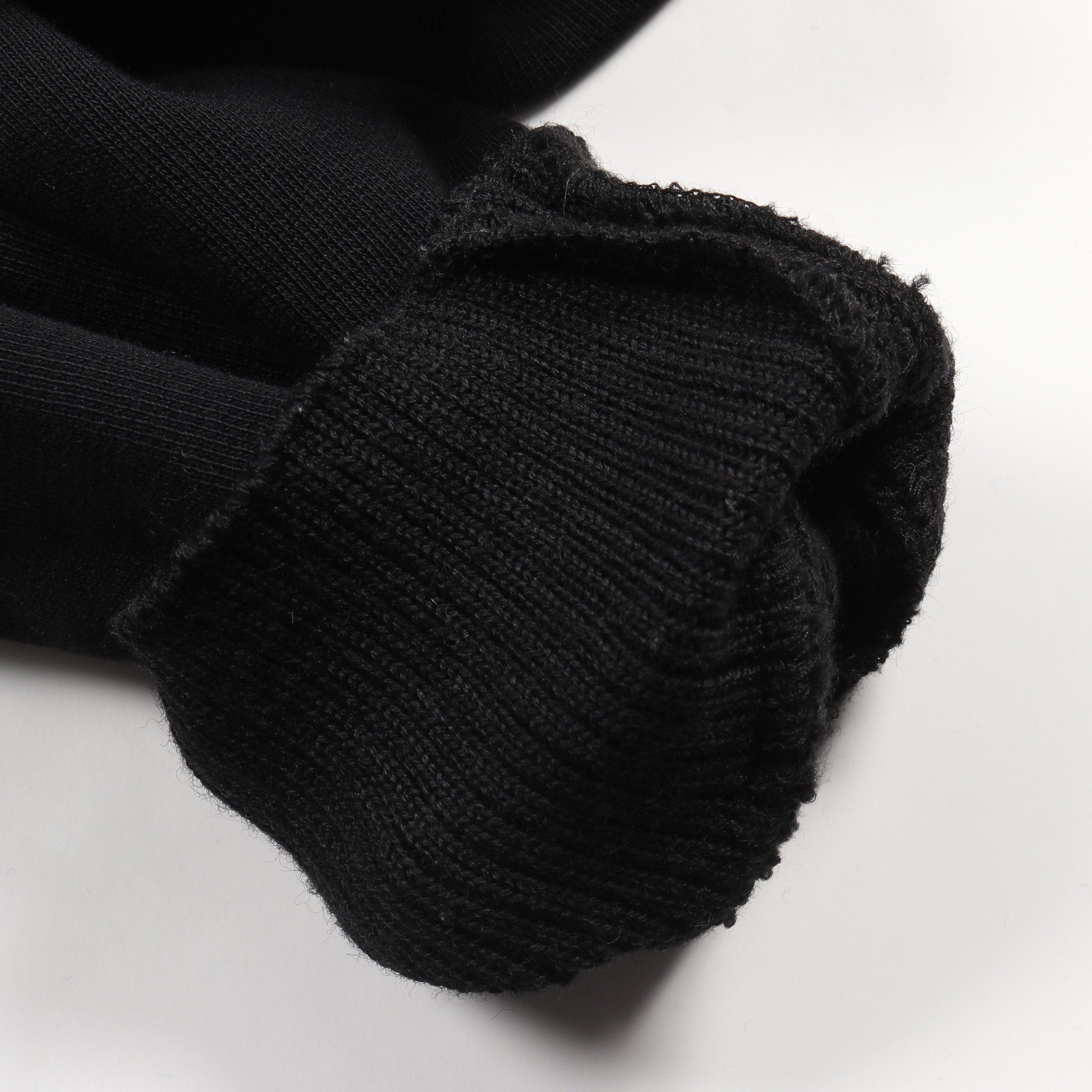 Loewe Loewe Anagram Cropped Booties Pullover Hoodie Cotton Black Size ONE SIZE - 8 Thumbnail