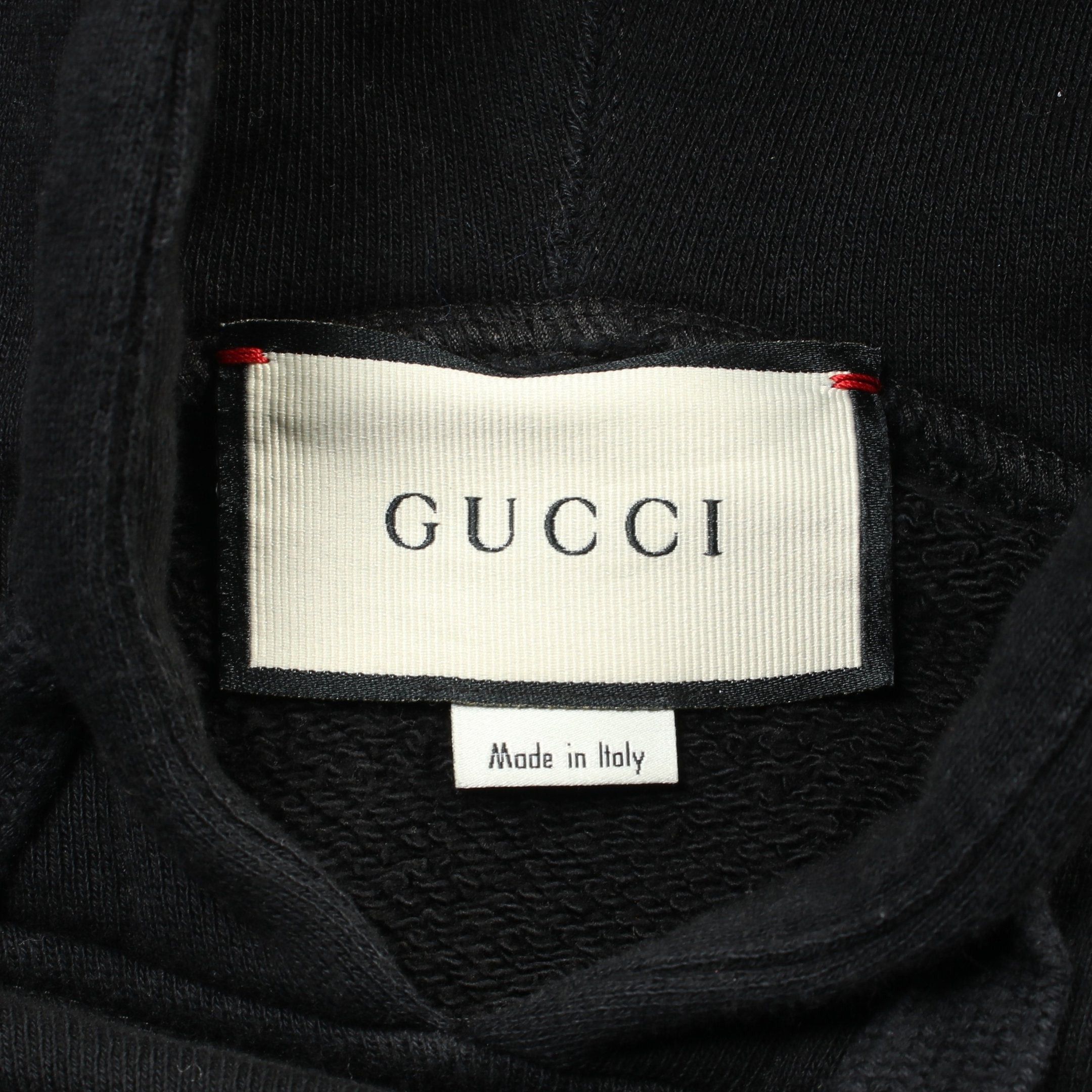 Gucci Gucci Original One Piece Cotton Black Hooded Size ONE SIZE - 3 Thumbnail