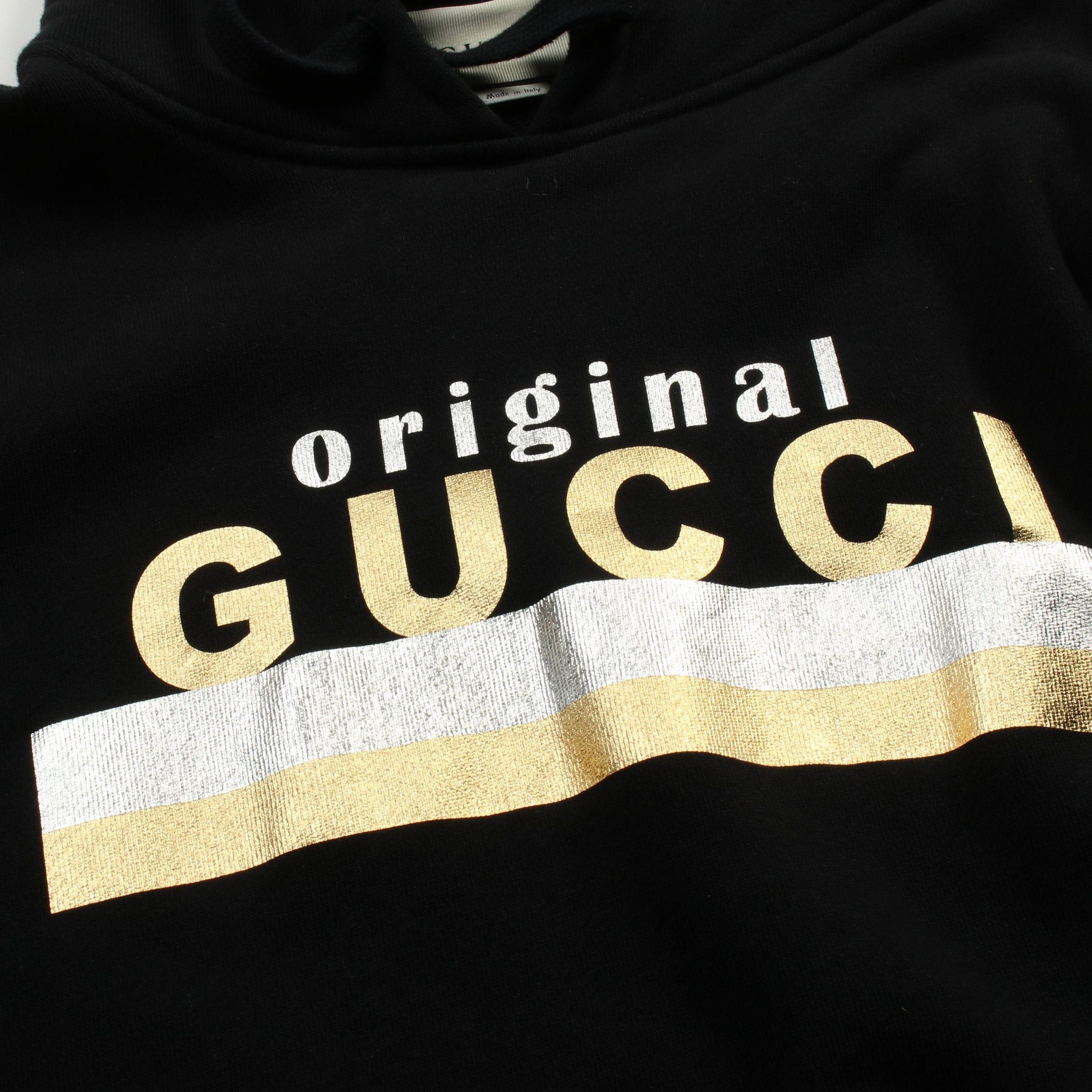 Gucci Gucci Original One Piece Cotton Black Hooded Size ONE SIZE - 6 Thumbnail
