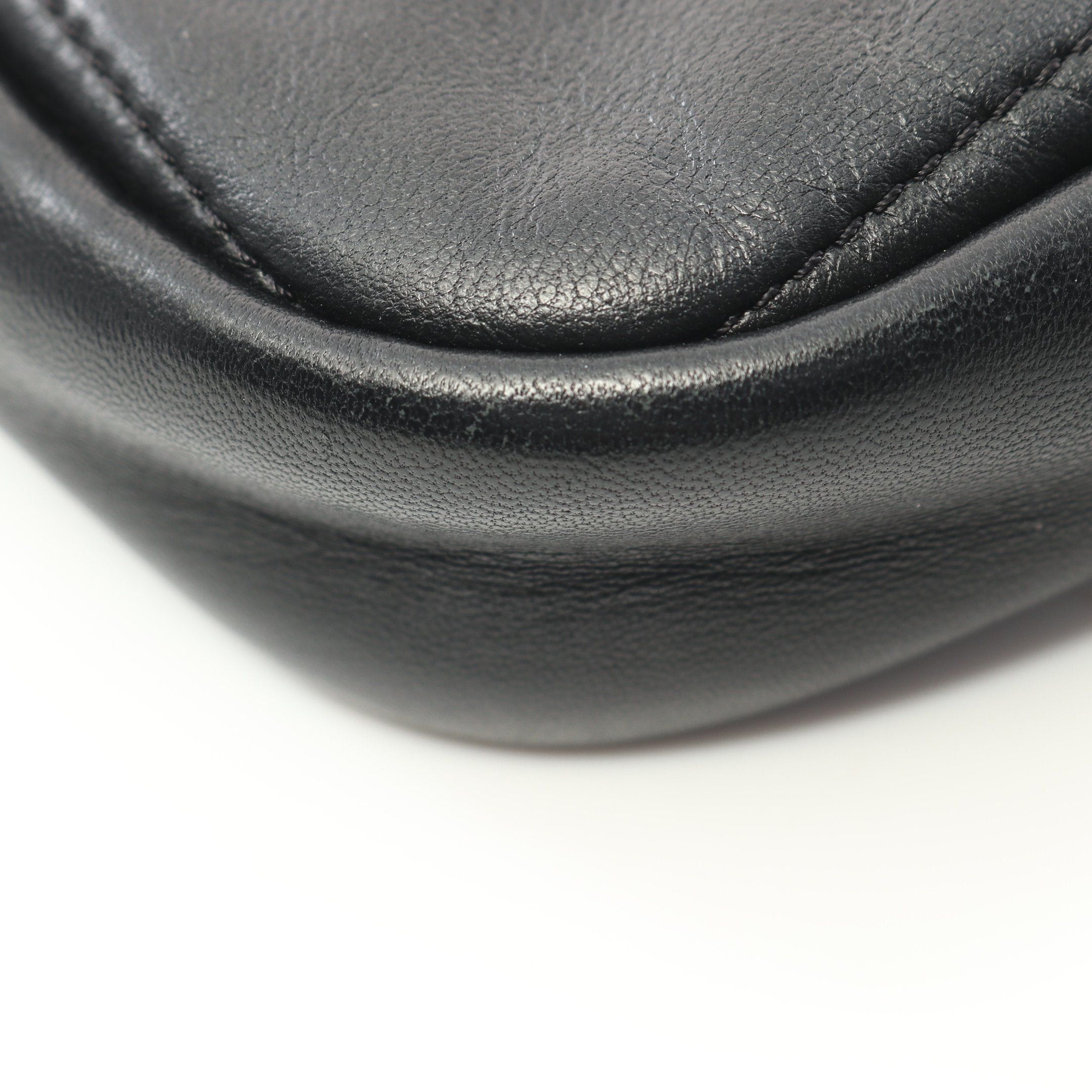 Chanel Chanel Matelasse Chain Shoulder Bag Lambskin Black Gold Hardware Size ONE SIZE - 9 Thumbnail
