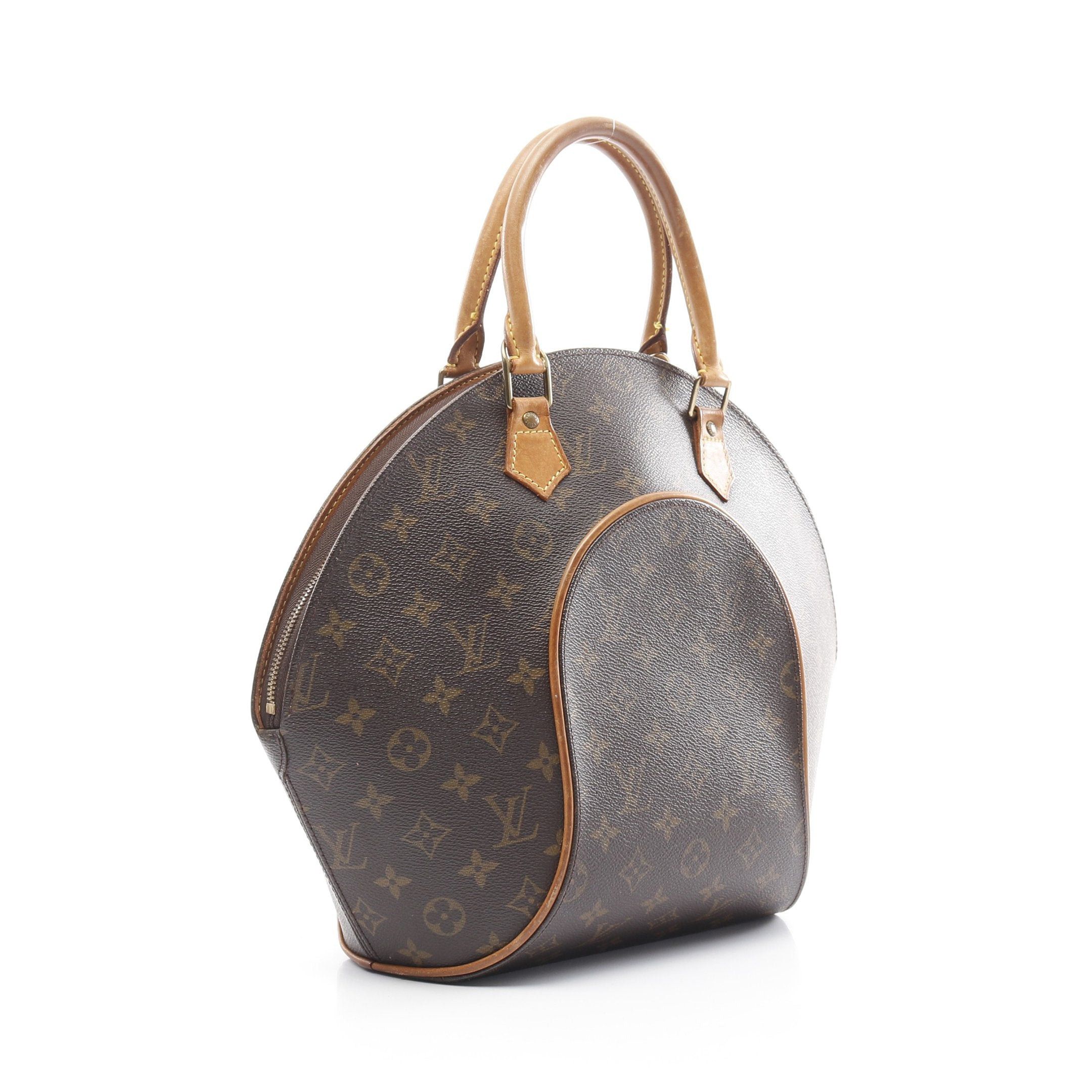 Louis Vuitton Louis Vuitton Ellipse Mm Monogram Handbag Leather Brown Size ONE SIZE - 2 Thumbnail