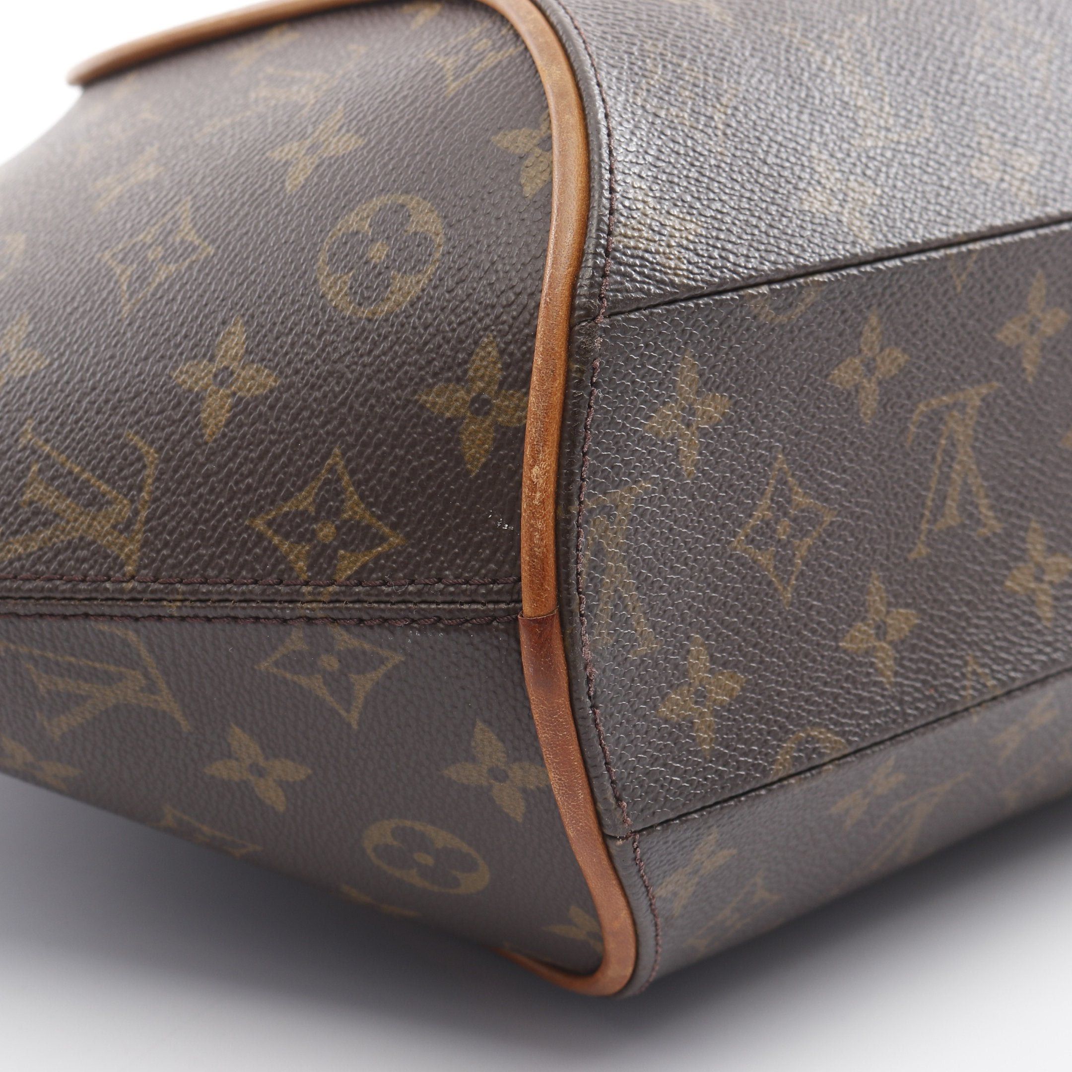 Louis Vuitton Louis Vuitton Ellipse Mm Monogram Handbag Leather Brown Size ONE SIZE - 6 Thumbnail