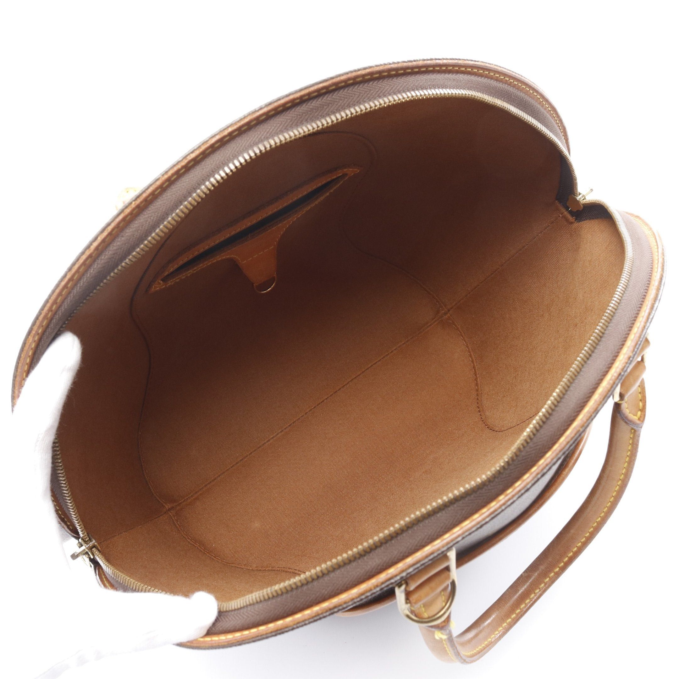 Louis Vuitton Louis Vuitton Ellipse Mm Monogram Handbag Leather Brown Size ONE SIZE - 3 Thumbnail