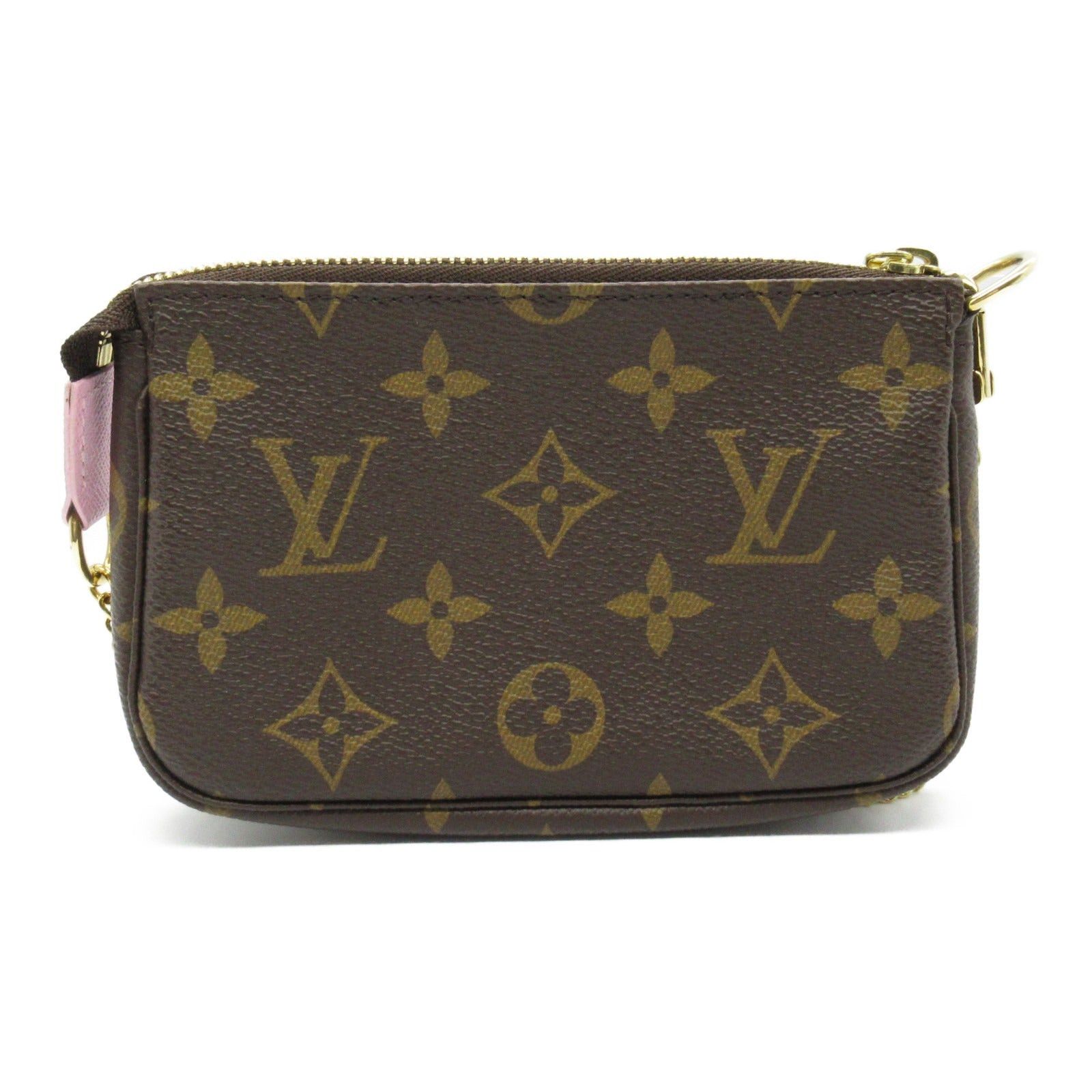 Louis Vuitton Louis Vuitton Mini Pochette Accessoires Accessory Pouch Handbag Coated Canvas Monogram Brown Size ONE SIZE - 2 Thumbnail