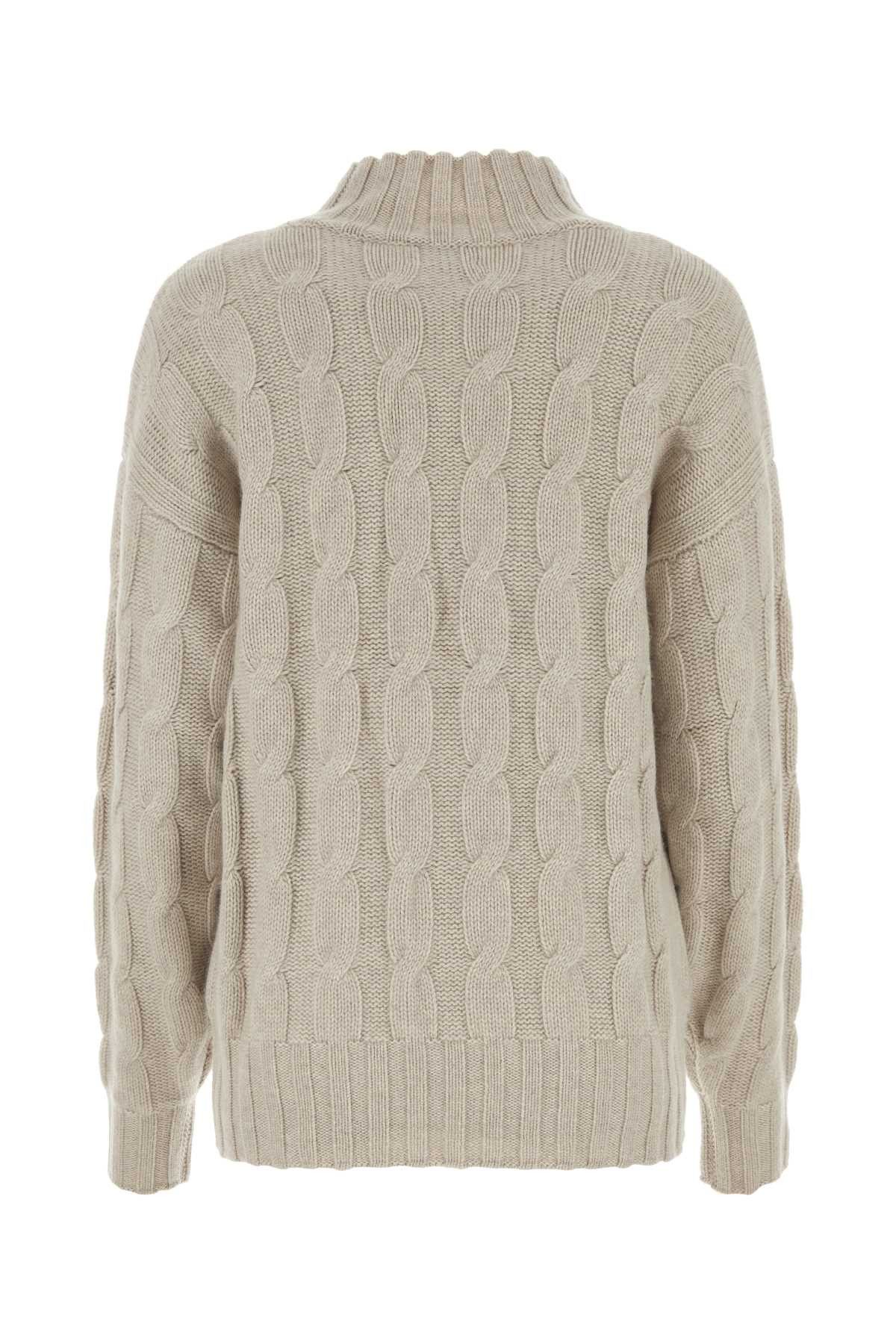 Other Melange Sand Cashmere Sweater Size L / US 10 / IT 46 - 2 Thumbnail