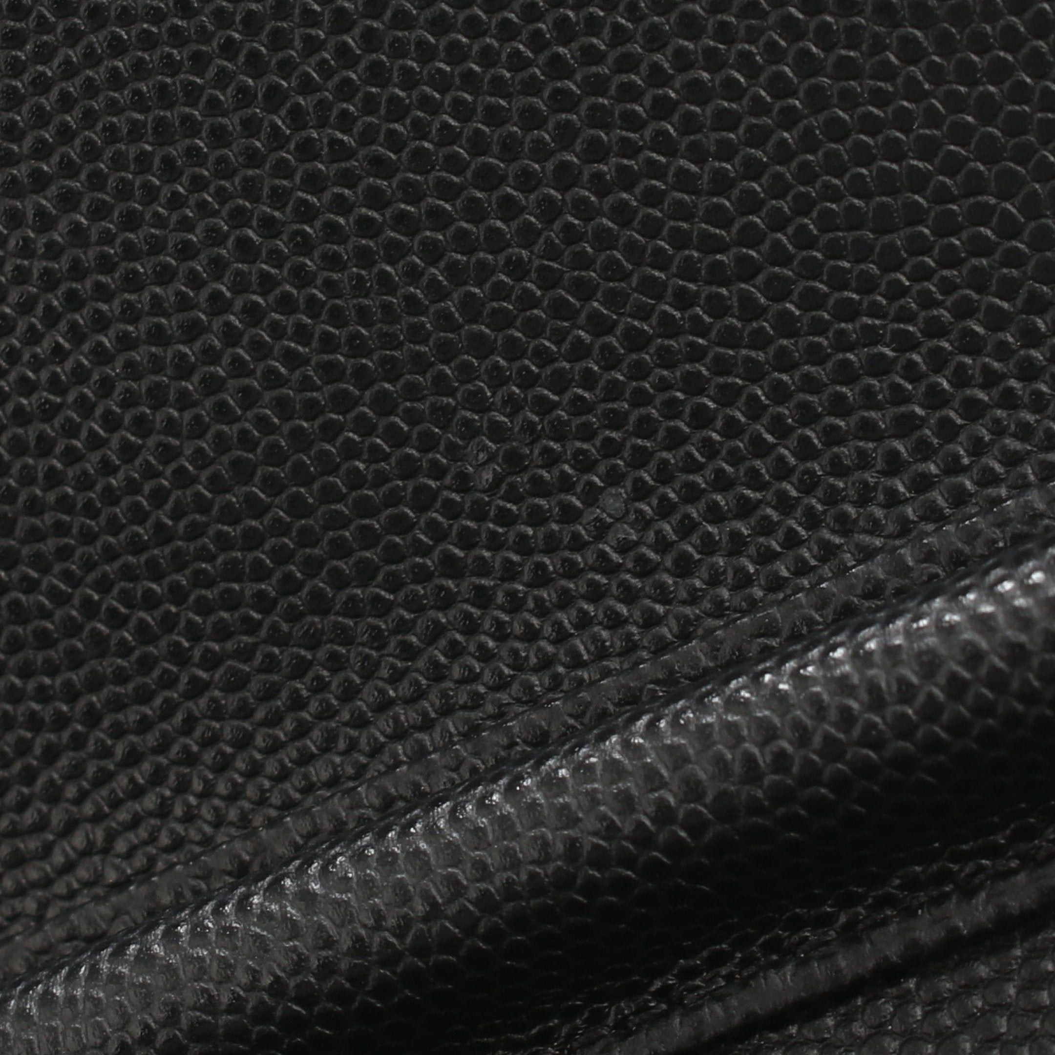 Chanel Chanel Matelasse Chain Shoulder Bag Caviar Skin Black Gold Hardware Trump Motif Size ONE SIZE - 6 Thumbnail