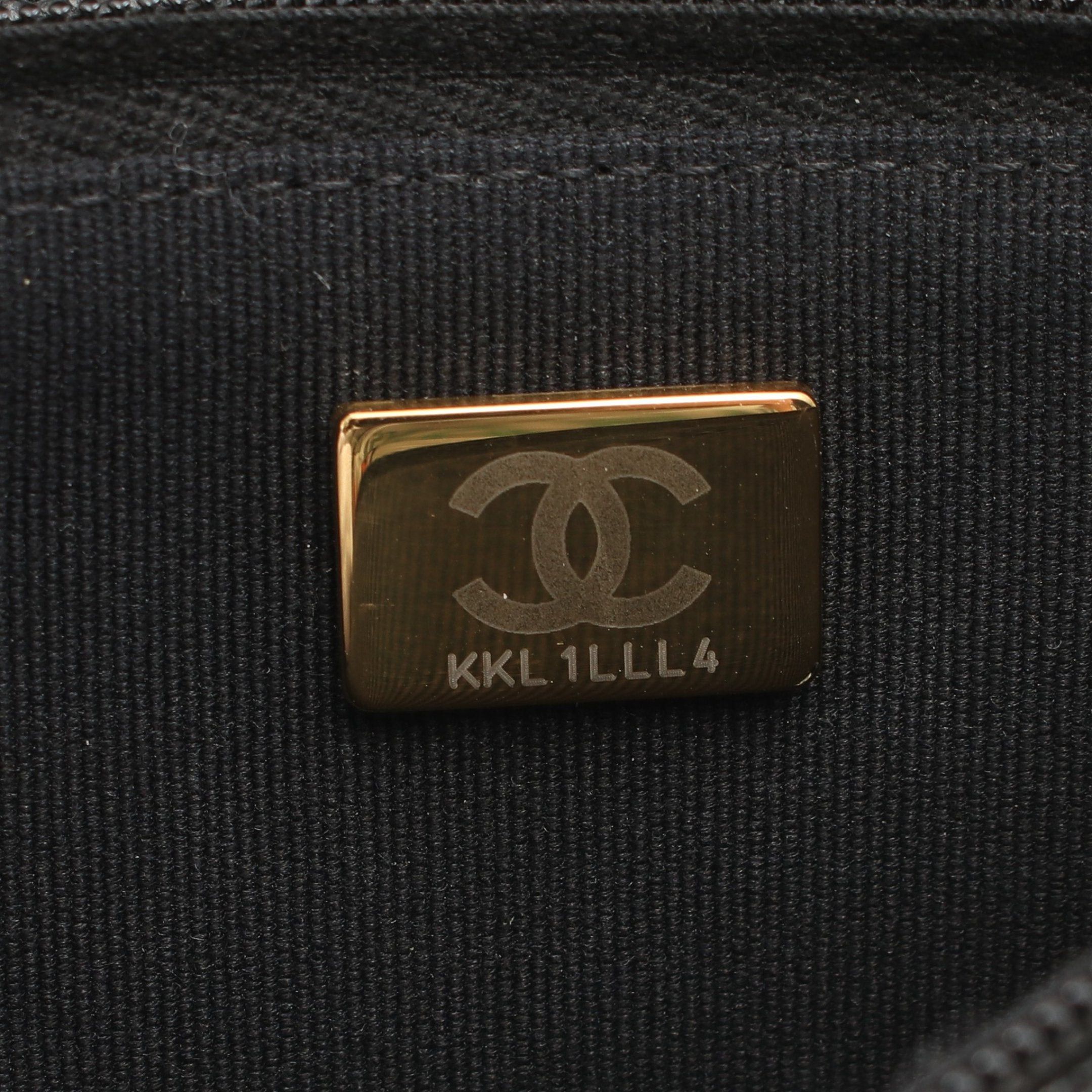 Chanel Chanel Matelasse Chain Shoulder Bag Caviar Skin Black Gold Hardware Trump Motif Size ONE SIZE - 5 Thumbnail