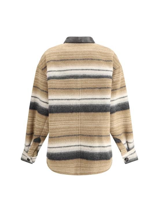 Isabel Marant Etoile ISABEL MARANT ETOILE Women Jackets MA0367FAC1D02E 50CM BROWN Size XS / US 0-2 / IT 36-38 - 2 Thumbnail