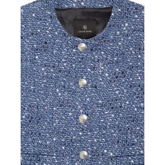Anine Bing ANINE BING Women Jackets A 01 10985 BEL1 BLUE Size M / US 6-8 / IT 42-44 - 3 Thumbnail