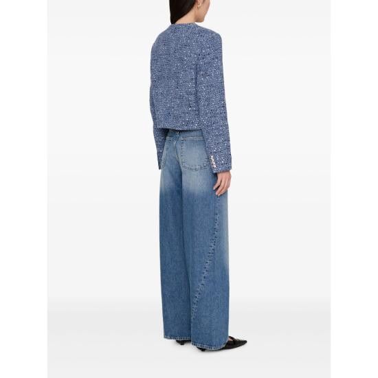 Anine Bing ANINE BING Women Jackets A 01 10985 BEL1 BLUE Size M / US 6-8 / IT 42-44 - 4 Thumbnail