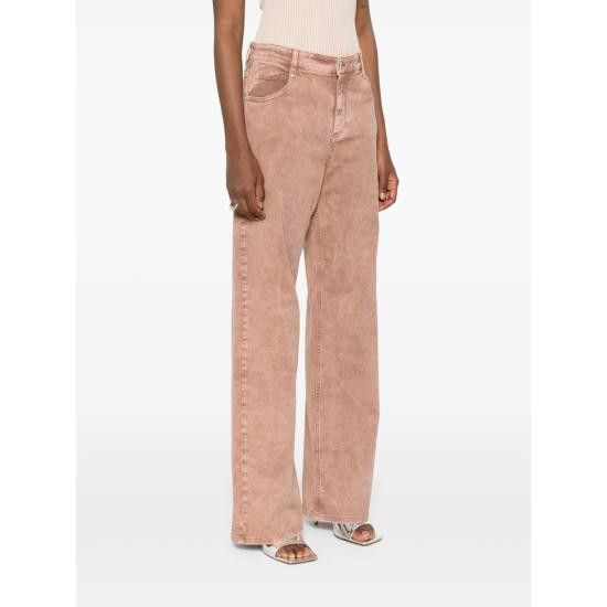 Blumarine BLUMARINE Women Denim Pants 4J103A N0555 BROWN Size 26" / US 2 / IT 38 - 5 Thumbnail