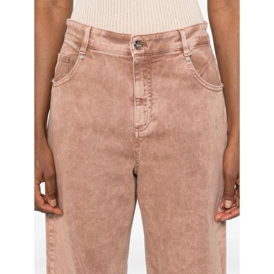 Blumarine BLUMARINE Women Denim Pants 4J103A N0555 BROWN Size 27" / US 4 / IT 40 - 2 Thumbnail