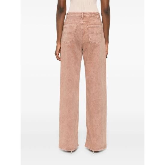 Blumarine BLUMARINE Women Denim Pants 4J103A N0555 BROWN Size 28" / US 6 / IT 42 - 4 Thumbnail
