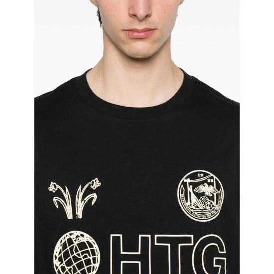 Honor the Gift HONOR THE GIFT Men T-Shirts HTG250148 BLACK Size US S / EU 44-46 / 1 - 4 Thumbnail