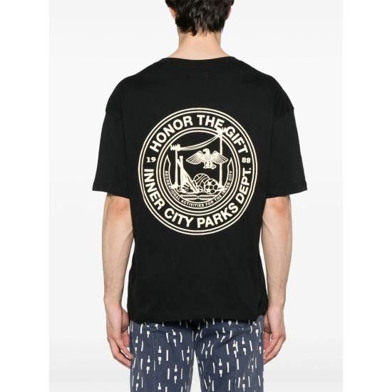 Honor the Gift HONOR THE GIFT Men T-Shirts HTG250148 BLACK Size US XL / EU 56 / 4 - 3 Thumbnail