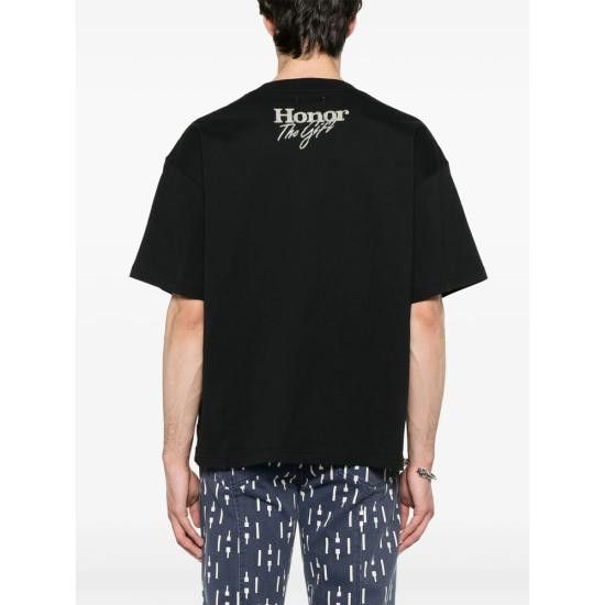 Honor the Gift HONOR THE GIFT Men T-Shirts HTG250146 BLACK Size US XL / EU 56 / 4 - 3 Thumbnail