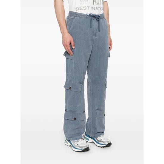 Honor the Gift HONOR THE GIFT Men Straight Pants HTG250118 NAVY BLUE Size US 28 / EU 44 - 4 Thumbnail