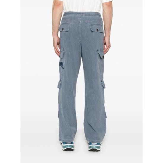 Honor the Gift HONOR THE GIFT Men Straight Pants HTG250118 NAVY BLUE Size US 30 / EU 46 - 3 Thumbnail