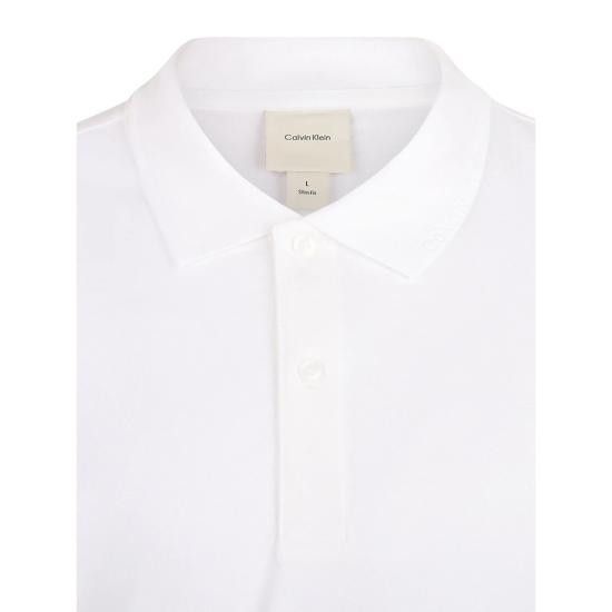 Calvin Klein CALVIN KLEIN Men Polo Shirts K10K114484 WHITE Size US M / EU 48-50 / 2 - 3 Thumbnail