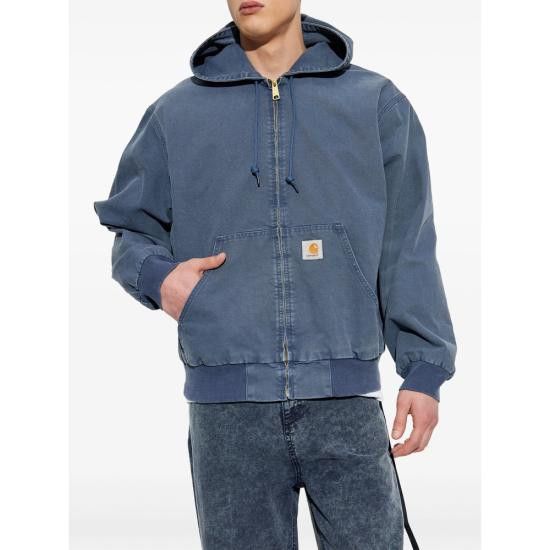 Carhartt CARHARTT Men Jacket I034820 2OT4O BLUE Size US XXL / EU 58 / 5 - 3 Thumbnail