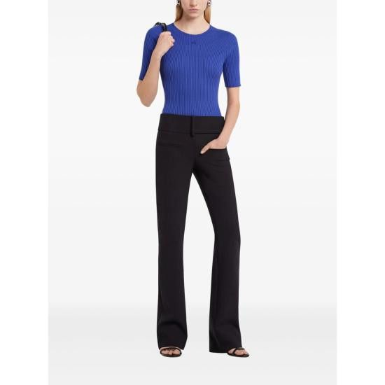 Courreges COURREGES Women Jackets 125MPU130FI 0049 7102 BLUE Size XS / US 0-2 / IT 36-38 - 4 Thumbnail