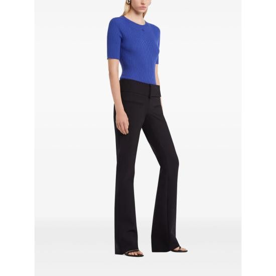 Courreges COURREGES Women Jackets 125MPU130FI 0049 7102 BLUE Size S / US 4 / IT 40 - 2 Thumbnail