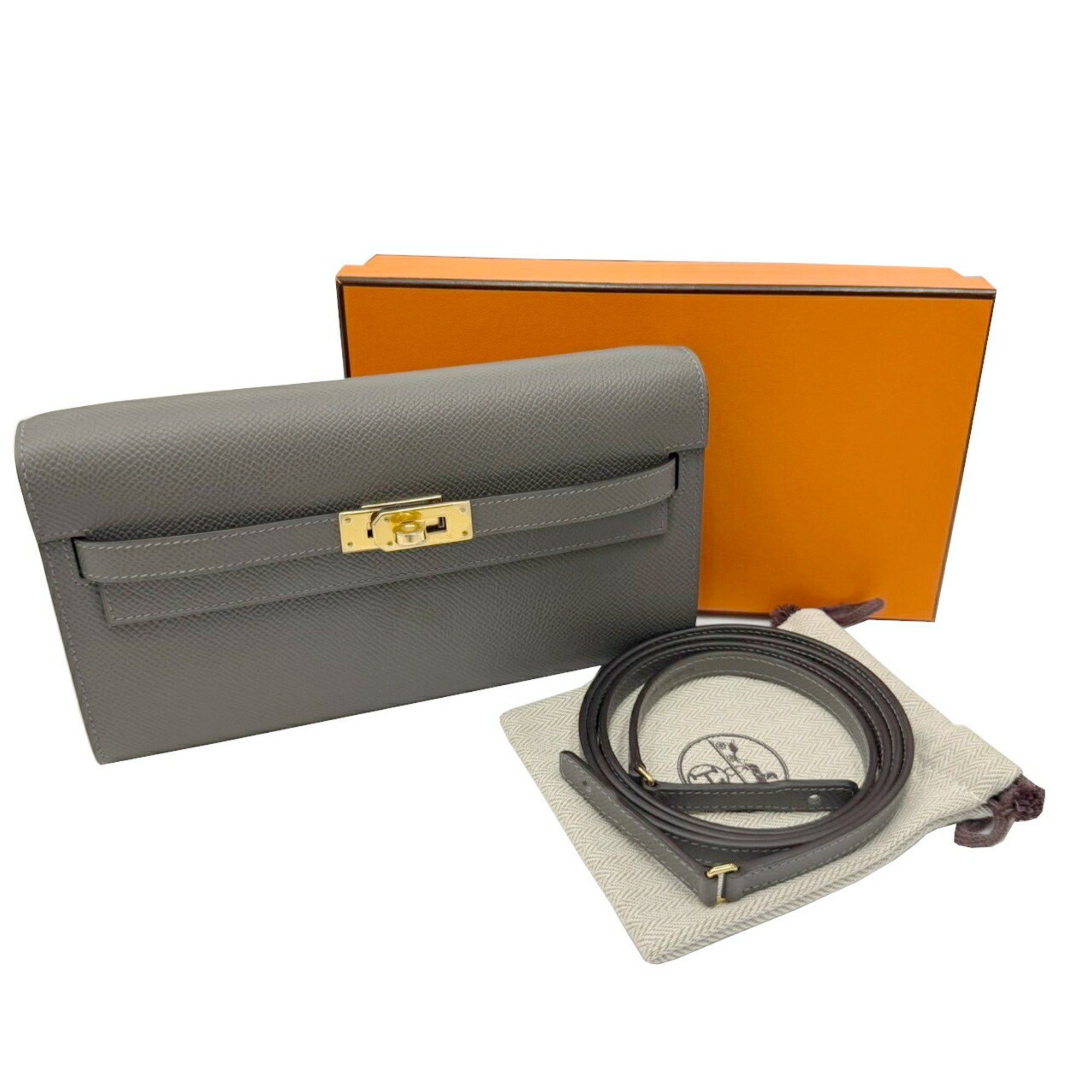 Hermes HERMES Kelly To Go W engraved 2024 production Epson Grimeyer Shoulder bag Clutch Long wallet Ladies Size ONE SIZE - 14 Thumbnail